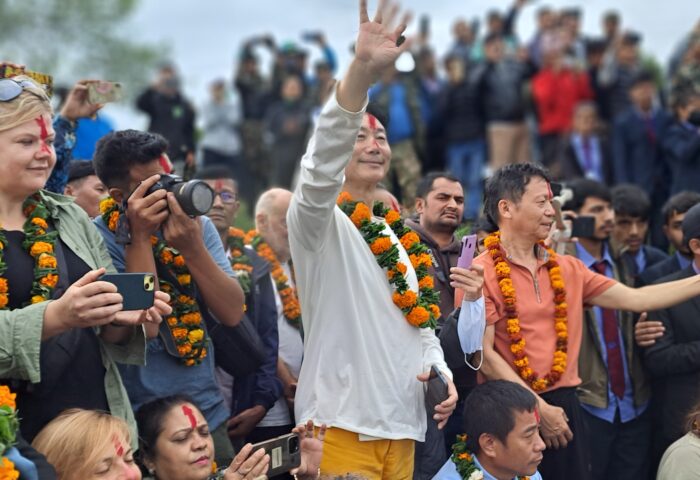 १४ देशका चित्रकारलाई दिक्तेलमा स्वागत,स्वागतमा विधार्थी धेरै (फोटोफिचर)